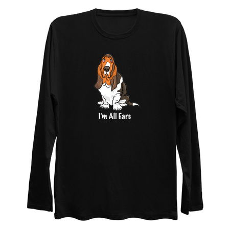 I Am All Ears - Funny Basset Hound Gift - Funny Basset Hound Shirt tiny thumbnail
