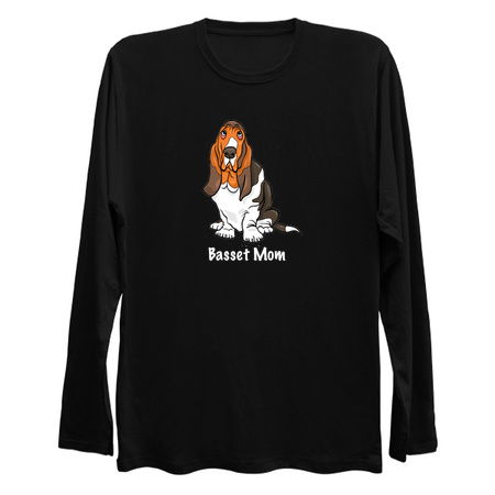 Basset Hound Mom - Basset Hound Gift - Basset Hound Shirt tiny thumbnail