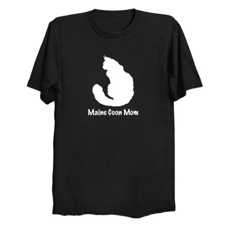 Maine Coon Cat Gift - Maine Coon Mom Shirt tiny thumbnail