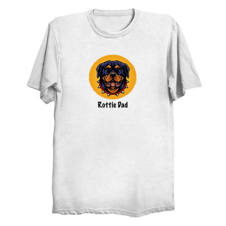 Rottweiler Dad - Rottweiler Gift - Rottweiler Shirt - Rottweiler Gift For Men tiny thumbnail