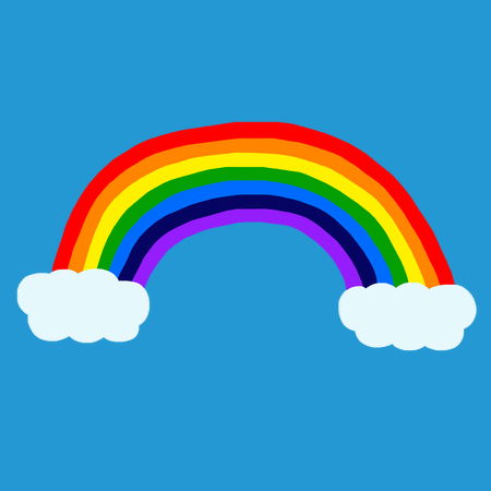 Cartoon Rainbow - NeatoShop Cartoon Rainbow - NeatoShop