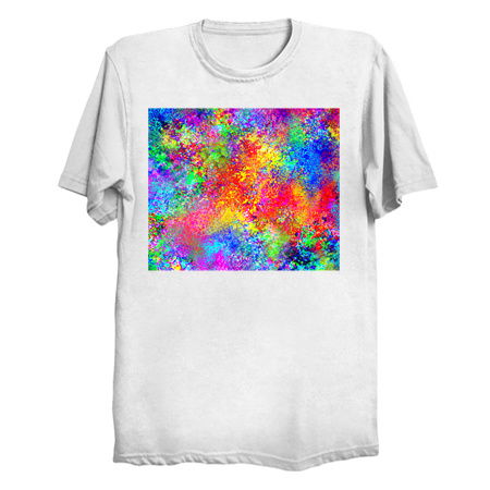 Psychedelic Blacklight Splatter - NeatoShop