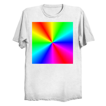 Rainbow Center Burst - NeatoShop