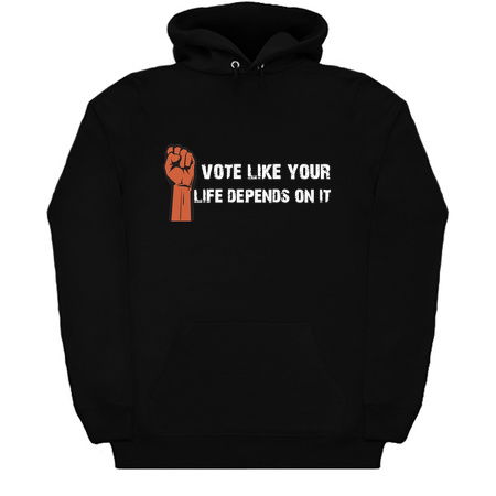 2020 Election Gift - Vote Like Your Life Depends On It - 2020 Election Shirt - Vote 2020 tiny thumbnail