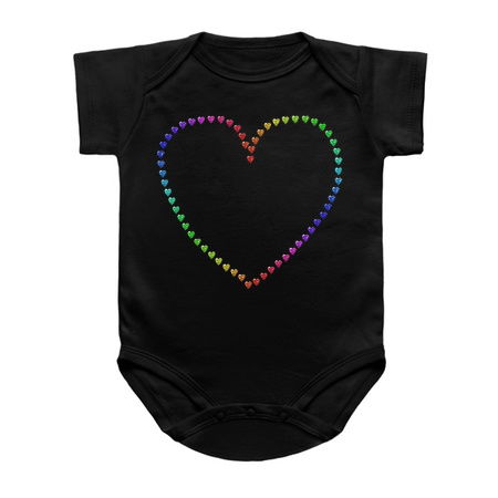 Sparkle Rainbow Heart Silhouette tiny thumbnail