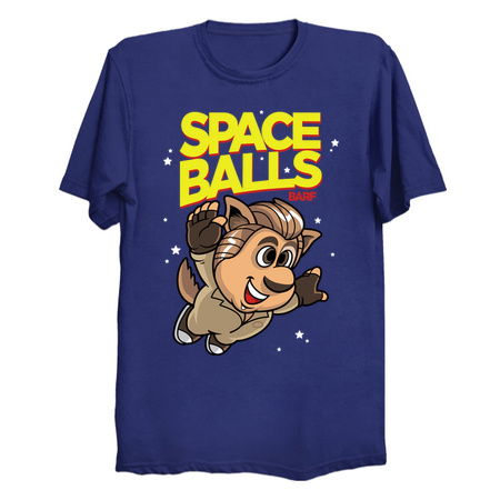 Spaceballs Barf John Candy Vintage T-Shirt - Retro Movie Parody Tee