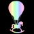 Pastel Rocking Horse Hot Air Balloon tiny thumbnail