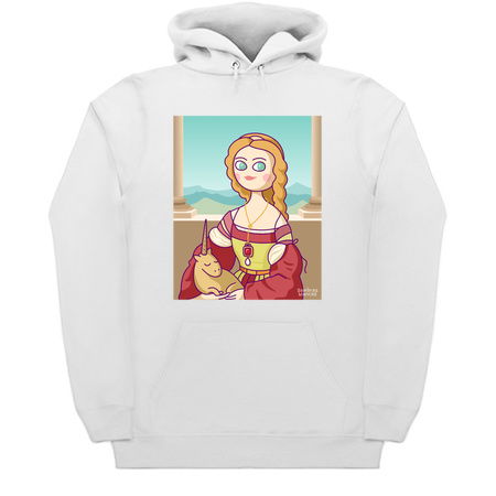 Portrait of Young Woman with Unicorn tiny thumbnail