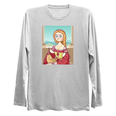 Portrait of Young Woman with Unicorn tiny thumbnail