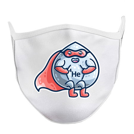 Superfluid Helium Kawaii Cute Science Superhero tiny thumbnail