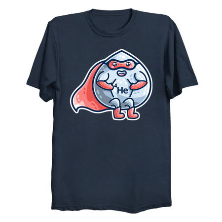 Superfluid Helium Kawaii Cute Science Superhero tiny thumbnail