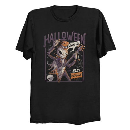 Halloween Rocks Spooky Skellington Rocker - NeatoShop