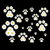 Flower Daisy Pawprint Pattern tiny thumbnail
