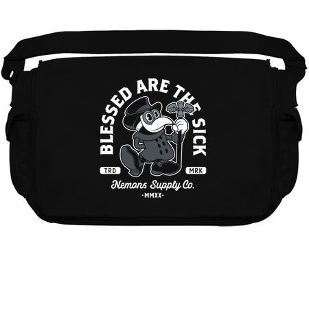 Vintage Cartoon Plague Doctor - Blessed Are The Sick - Occult - Goth Metal tiny thumbnail