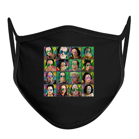 Murder Lizards on Vacation Tropical AU Collage tiny thumbnail