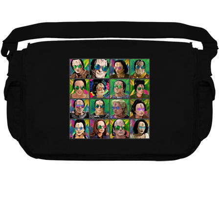 Murder Lizards on Vacation Tropical AU Collage tiny thumbnail