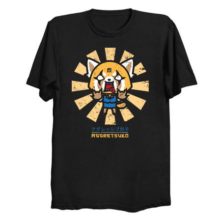 Aggretsuko Retro Japanese - NeatoShop