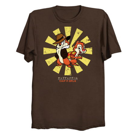 Chip N Dale Retro Japanese - NeatoShop