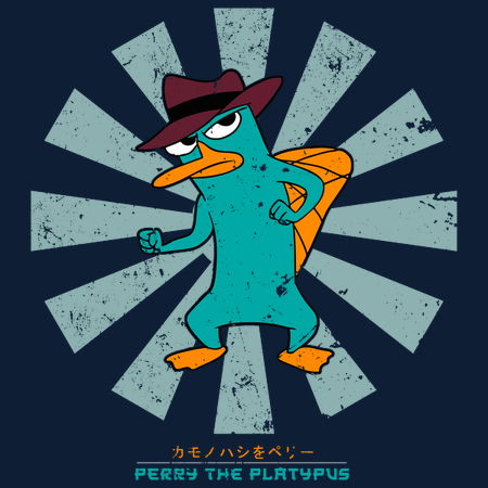Perry The Platypus Retro Japanese Neatoshop Perry The Platypus Retro Japanese Neatoshop
