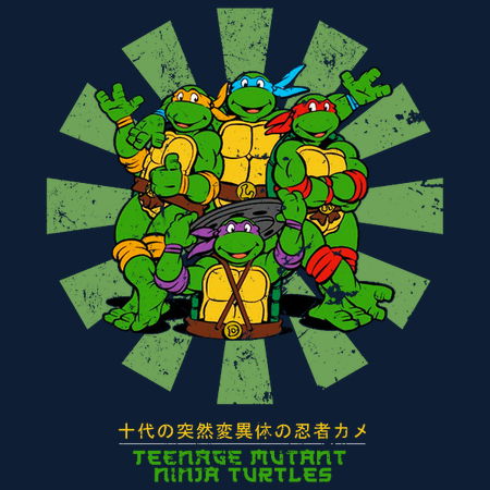 TMNT Classic Logo Kids T-Shirt