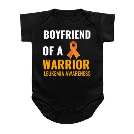 BOYFRIEND OF A WARRIOR LEUKEMIA AWARENESS WHITE tiny thumbnail