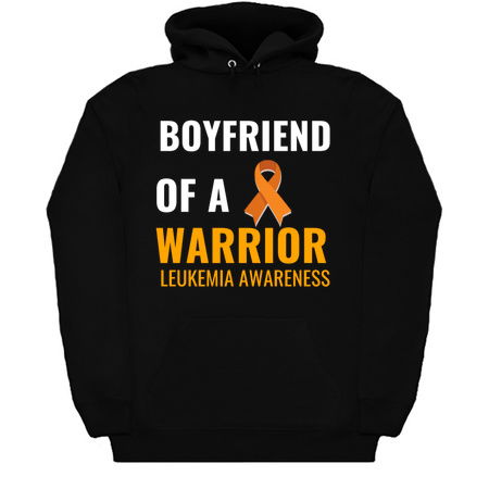 BOYFRIEND OF A WARRIOR LEUKEMIA AWARENESS WHITE tiny thumbnail