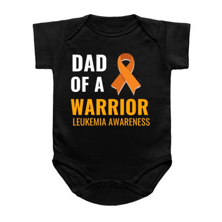 DAD OF A WARRIOR LEUKEMIA AWARENESS WHITE tiny thumbnail