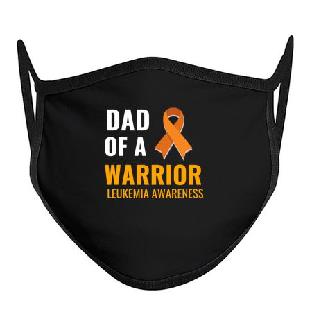 DAD OF A WARRIOR LEUKEMIA AWARENESS WHITE tiny thumbnail