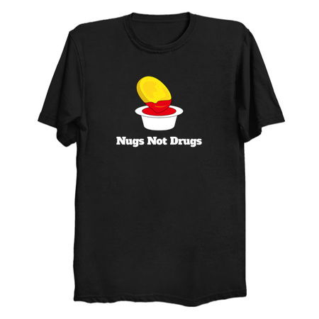 Funny Chicken Nuggets Gift - Nugs Not Drugs tiny thumbnail