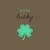Born lucky St patrick's day clover tiny thumbnail