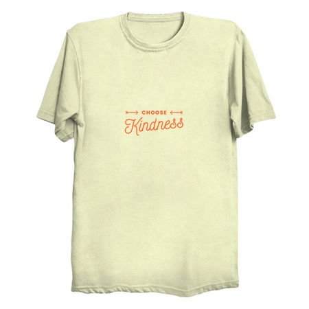 Choose kindness typography arrows tiny thumbnail