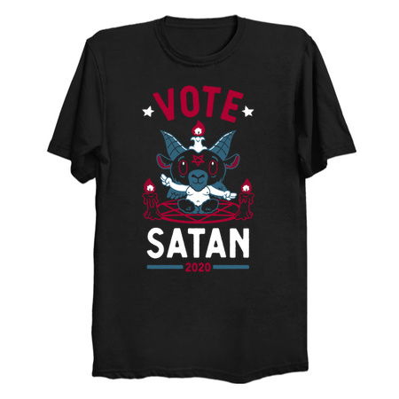 Vote Satan - Vote 2020 - Election - Creepy Cute - Goth tiny thumbnail