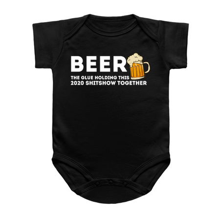 Beer - Glue That Holds This 2020 Shitshow Together T-Shirt tiny thumbnail