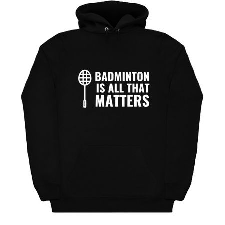 BADMINTON IS ALL THAT MATTERS WHITE tiny thumbnail