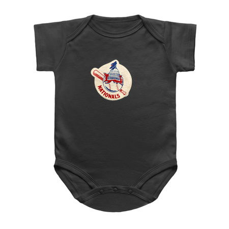 Washington Nationals / Senators distressed baseball design tiny thumbnail