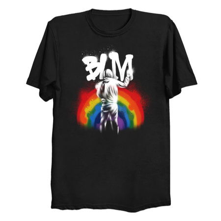 blm black lives matter graffiti rainbow tiny thumbnail