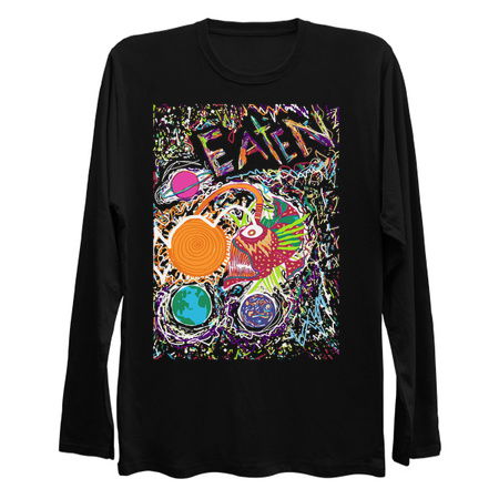 Eliot & the Evening Noose "Angler Fish" Black T-Shirt tiny thumbnail