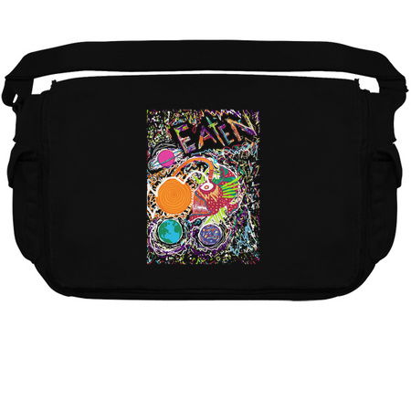 Eliot & the Evening Noose "Angler Fish" Black T-Shirt tiny thumbnail