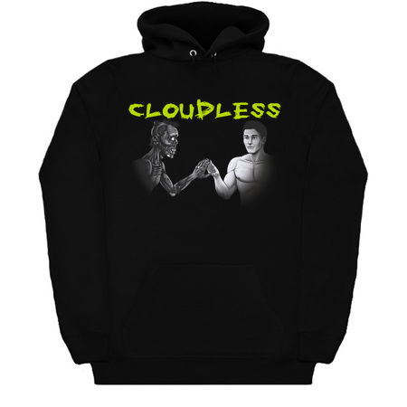 CLOUDLESS "True Reflection" Black T-Shirt tiny thumbnail