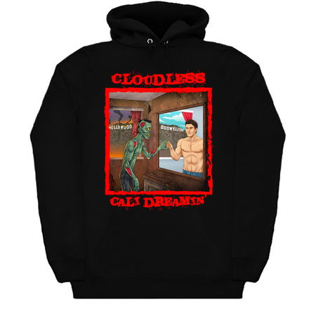 CLOUDLESS "Cali Dreamin" Black T-Shirt tiny thumbnail