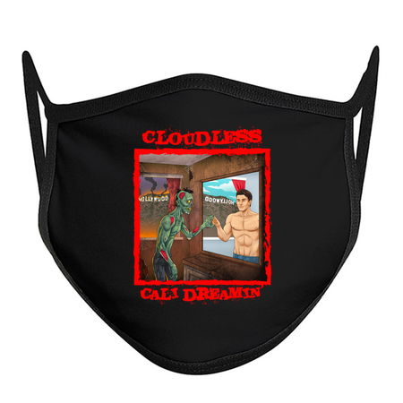 CLOUDLESS "Cali Dreamin" Black T-Shirt tiny thumbnail