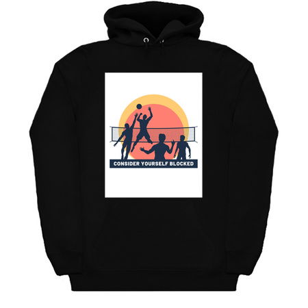 Consider yourself blocked funny volleyball tiny thumbnail