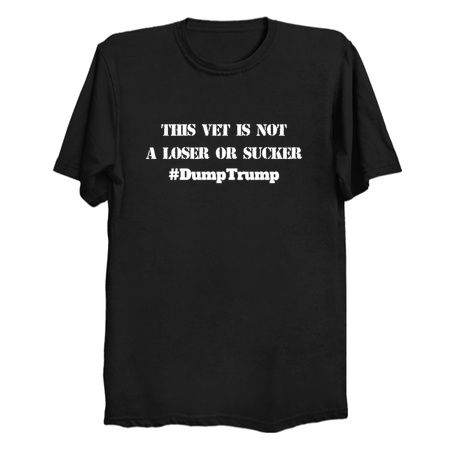 This Vet Is Not A Loser - Veteran’s Day Gift - Dump Trump tiny thumbnail