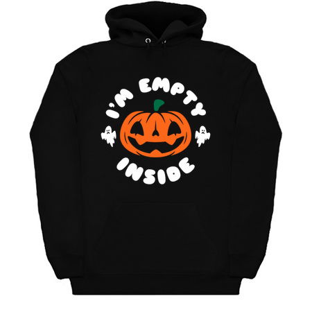 I'm Empty Inside - Emo Pumpkin - Halloween - Funny Goth tiny thumbnail
