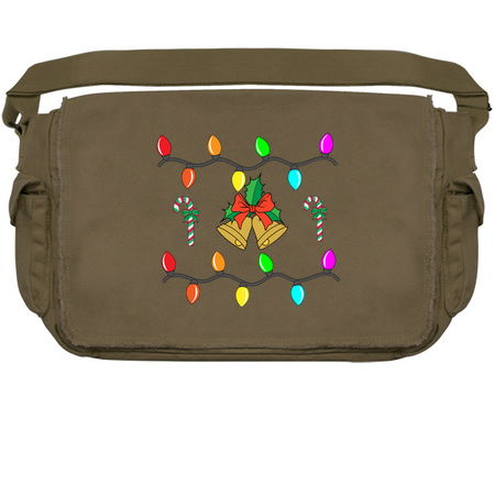 Merry Merry X-Mas Lights Bells Candy Canes tiny thumbnail