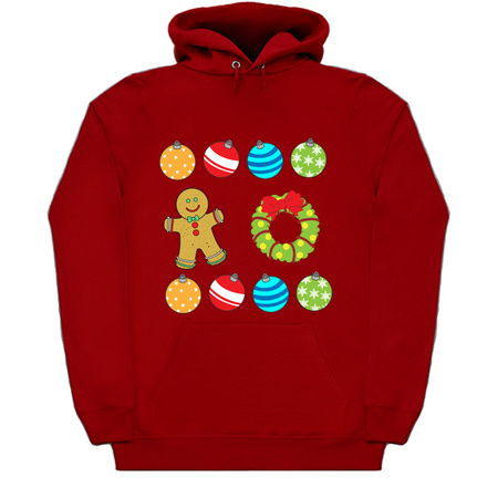 Christmas Balls Wreath and Ginger Bread Man tiny thumbnail