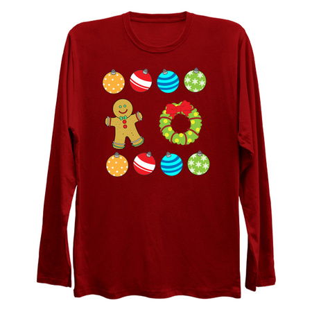 Christmas Balls Wreath and Ginger Bread Man tiny thumbnail