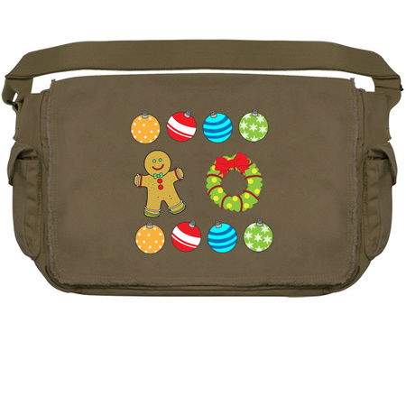 Christmas Balls Wreath and Ginger Bread Man tiny thumbnail