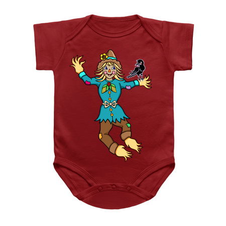 Cute Dancing Scarecrow and Crow tiny thumbnail