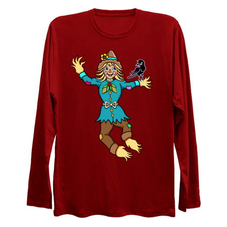 Cute Dancing Scarecrow and Crow tiny thumbnail